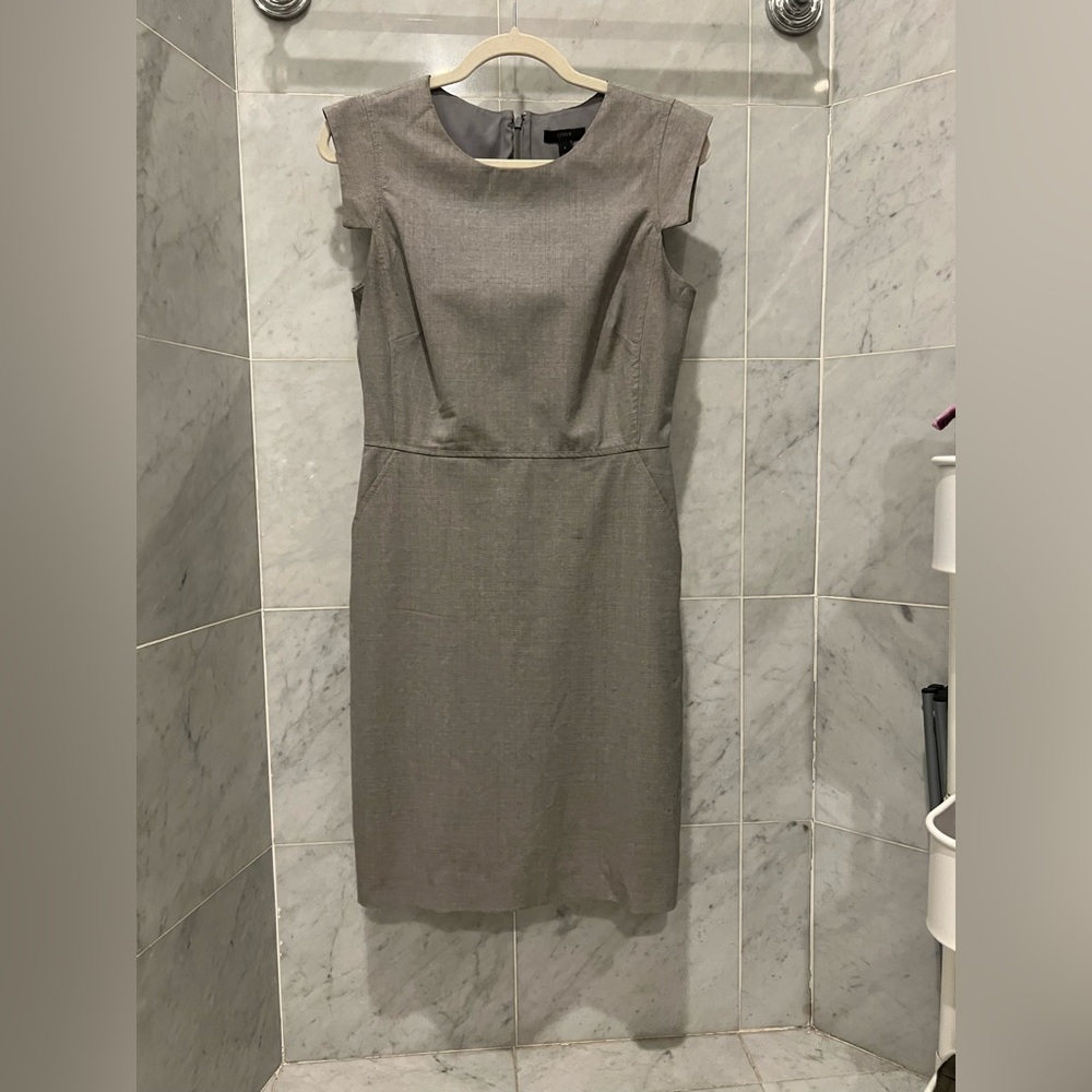 J. Crew Casual Crew-Neck Dress